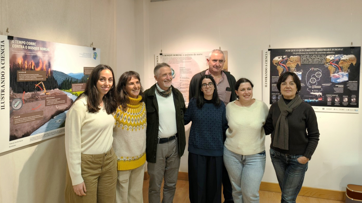 Opening the “Illustrating Climatic Change” Tour in Galicia